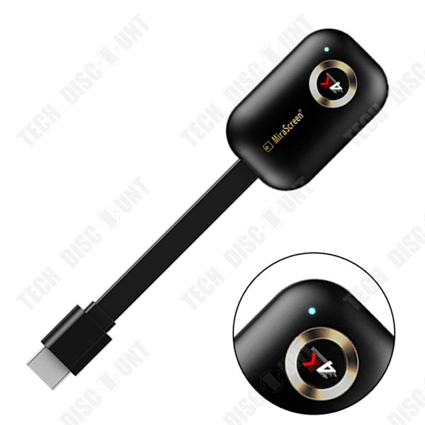 TD Adapter 2.4G 1920x1080 dual-core 4K display dongle HDMI multi-screen interaktiv mottagare ultra HD trådlös display adapter