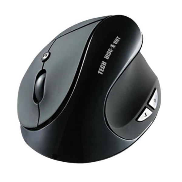TD® 3 i 1 Ergonomisk Vertikal Mus Trådløs Forbindelse 2,4G Genopladelig DPI Justerbar (800/12001600) til Computer Porta