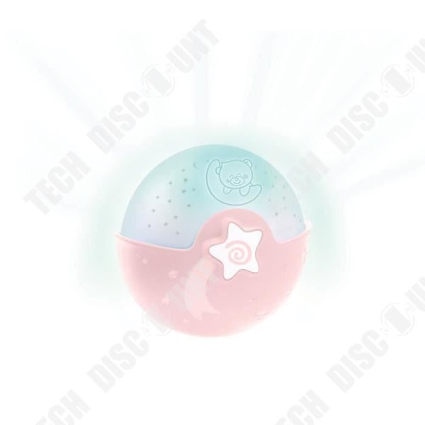 TD® Newborn baby sova nattljus musik projektionslampa säng hängande björn komfort ljus present grön