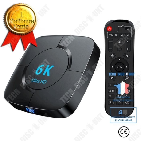 TD® Android 1080P dobbeltbånds netværks TV dekoder netværksmaskine infrarød fjernbetjening kontrol 3D højdefinition billedkvalitet