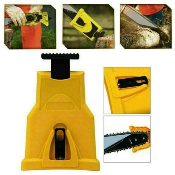Tandutföring - PowerSharp - ALIBA0107-12A19993 - Plast - Diamant - Gul Gul