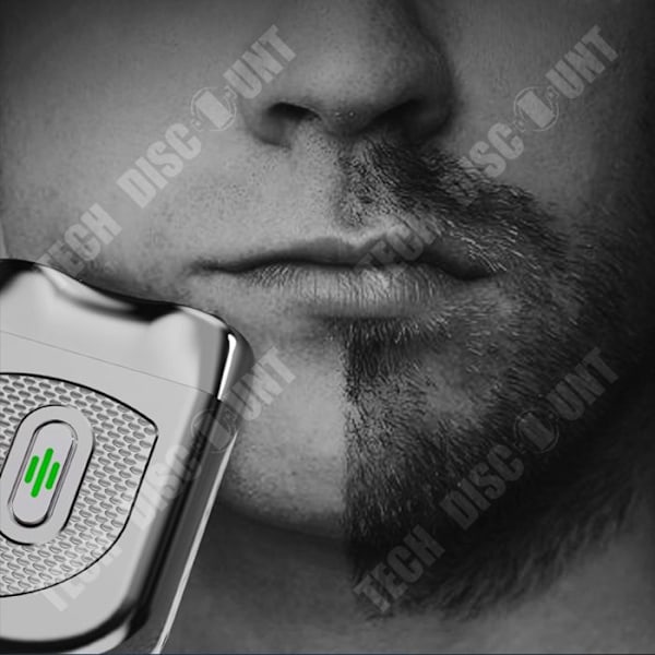 TD® Mini barberkniv vaskbar type-c hurtigopladning kompakt bærbar rejse elektrisk barbermaskine elektrisk barbermaskine til mænd
