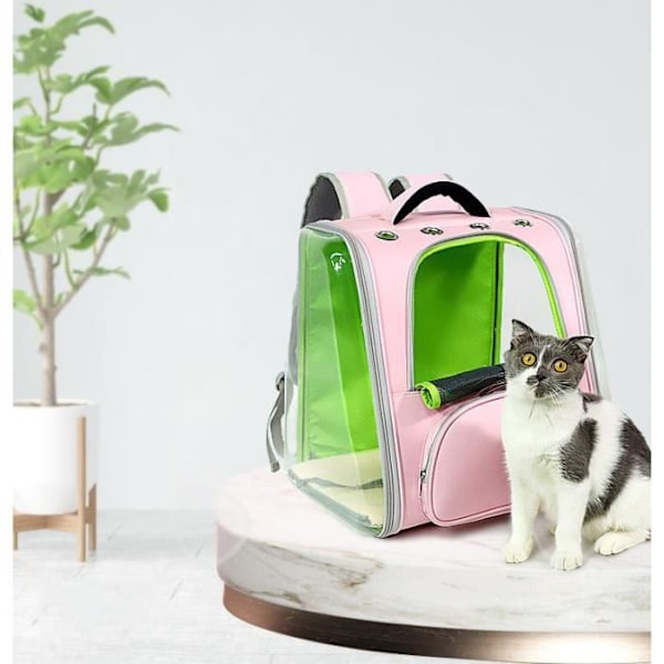 CONFO® Clear Space Capsule Cat Bärväska Säker bärbar ryggsäck för husdjur