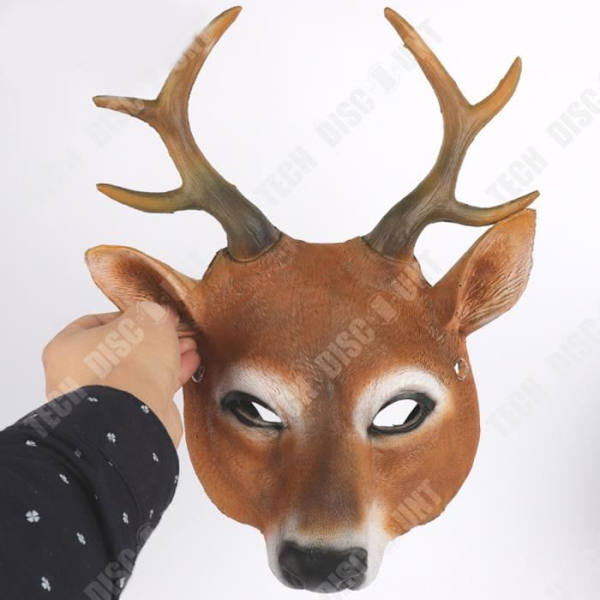 TD® Animal Makeup Kostym Rekvisita Julfest PU Foam Deer Ansiktsdekoration