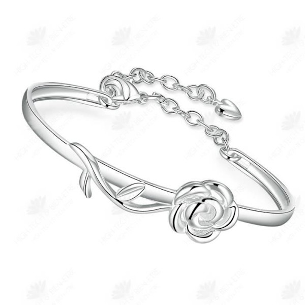 HTBE® Romantisk rosearmbånd eksklusive smykker enkel atmosfære jul fødselsdag bryllup Valentin gave Rosa