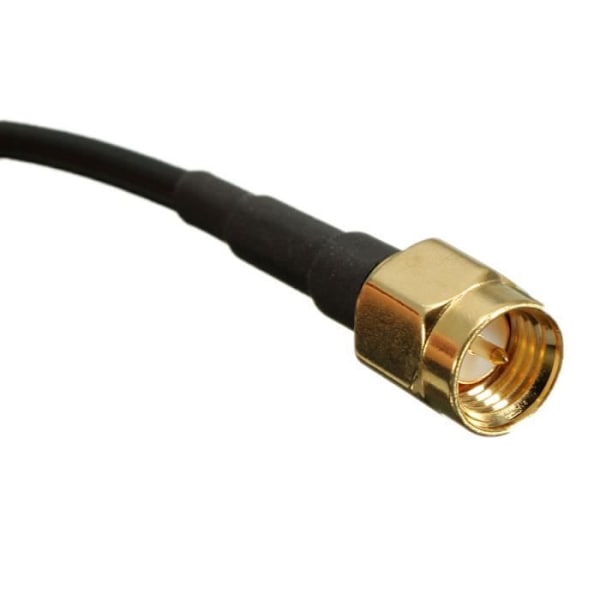 GPS Antenne - NEUFU - SMA Model - 3M Kabel - Frekvens 1575.42MHz - Cirkulær Polarisation Svart
