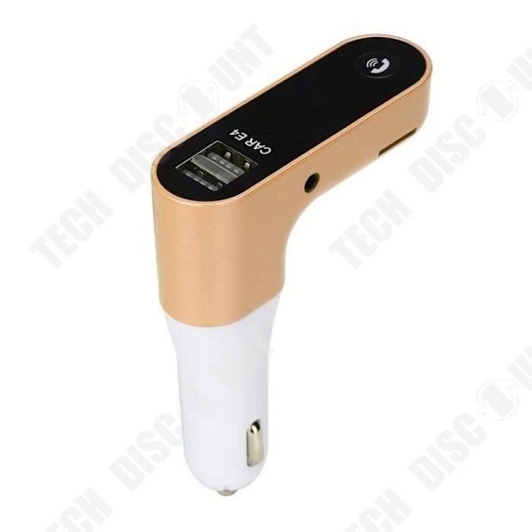 TD® Auton FM-lähetin - Langaton Bluetooth-autosoitin - FM-radio & USB AUX-lähetin-laturi