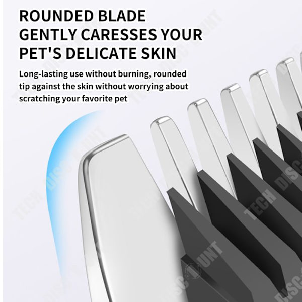 TD Dog Clipper USB 5:e hastighet hundklippare kattklippare hundklippare långt hår tjock kattklippare långt hårknutar