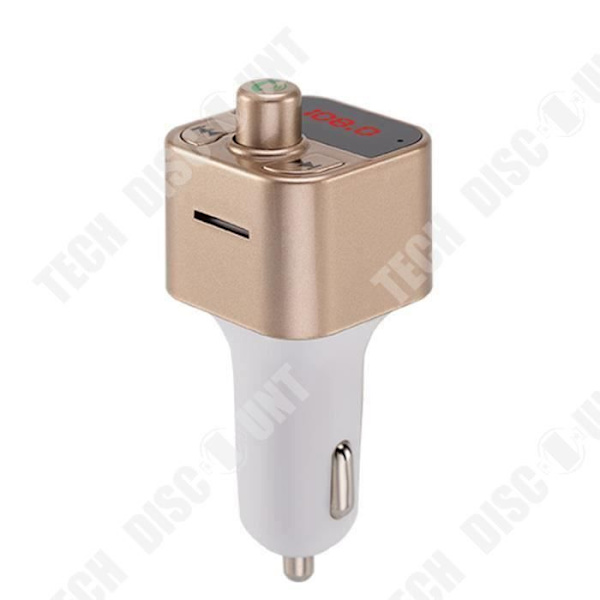 TD® Bil FM Sender - Dobbelt USB Bluetooth 4.1 - Oplader Håndfri Bil Kit FM Sender MP3 Afspiller