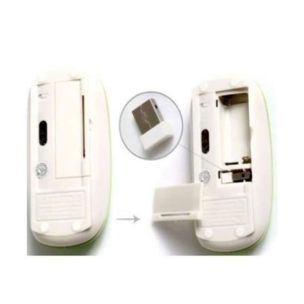 Trådløs mus - LCC® - Kompakt design - 1000 dpi - 2,4 GHz - USB