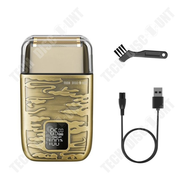 TD® elektrisk rakapparat för män för kroppstvätt digital display rakhyvel frisör salong push head barberare
