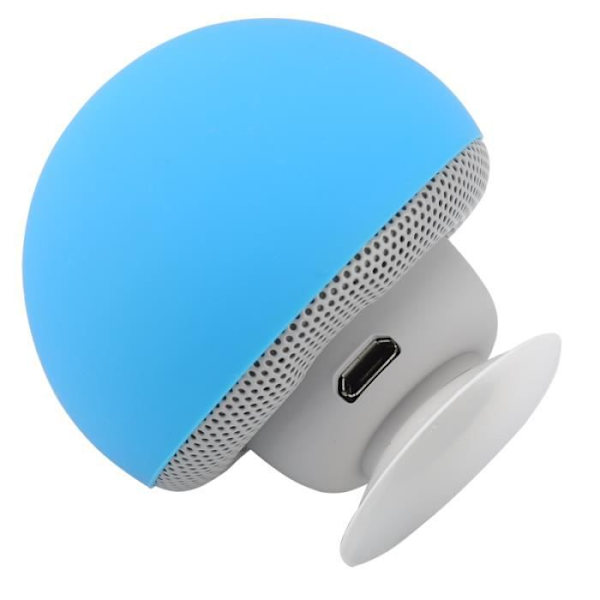 Vattentät Bluetooth-högtalare - HIGH-TECH & WELLBEING - Mario Mushroom - Trådlös - Vattentålig Blå