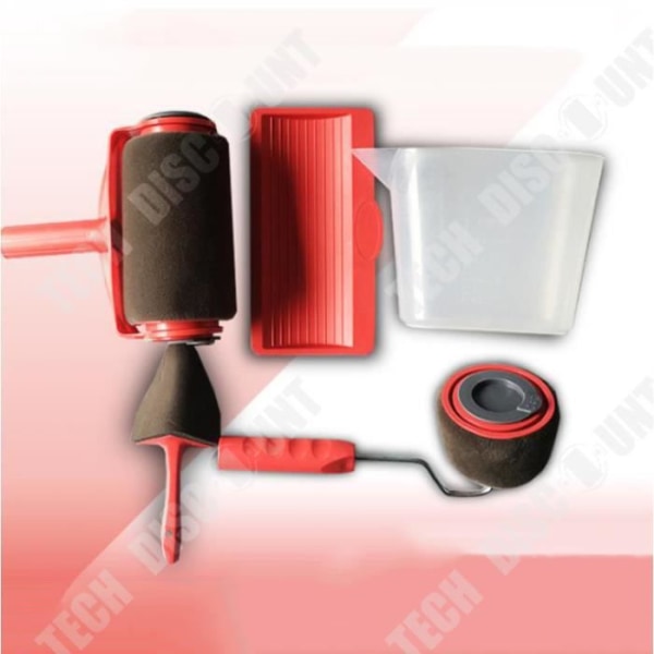 TD® komplett färgsats / målarrulle, multifunktionell med tillbehör / Pensel med behållare Vuxen