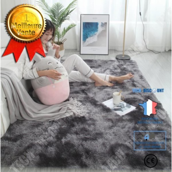 TD® Plysch Vardagsrum Soffbordsmatta Sovrum Sängmatta