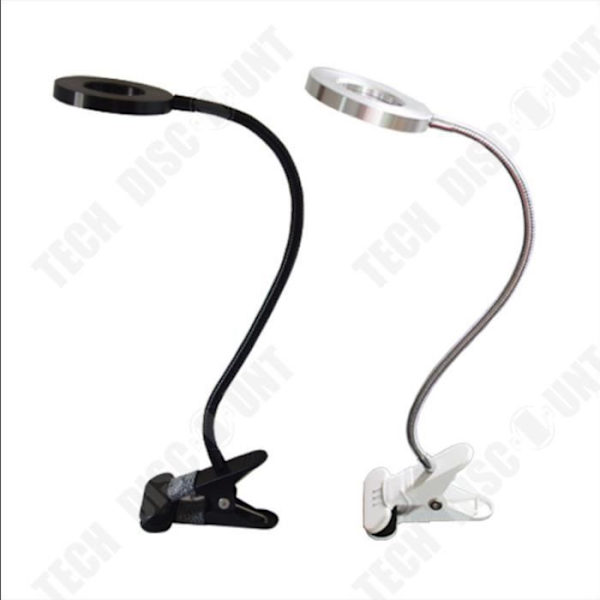 TD® USB-slang LED Liten skrivbordslampa Läsögonskydd med klämma
