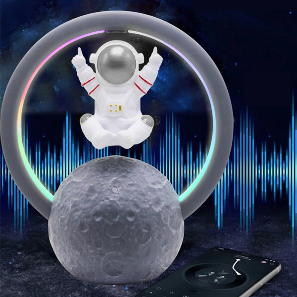 Creative Home Astronaut Magnetic Levitation Bluetooth Speaker Mini Wireless Outdoor Radio Subwoofer Audio