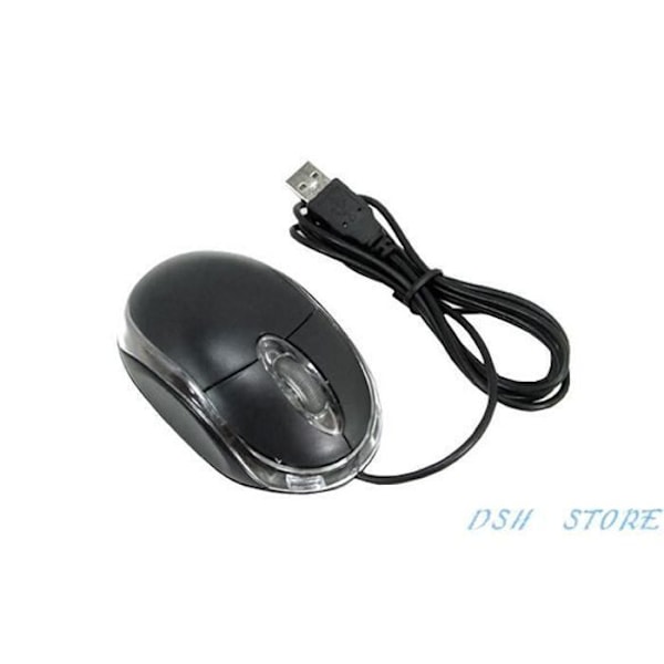 Ny optisk USB-mus Roll Wheel 3D-mus för PC och bärbar dator
