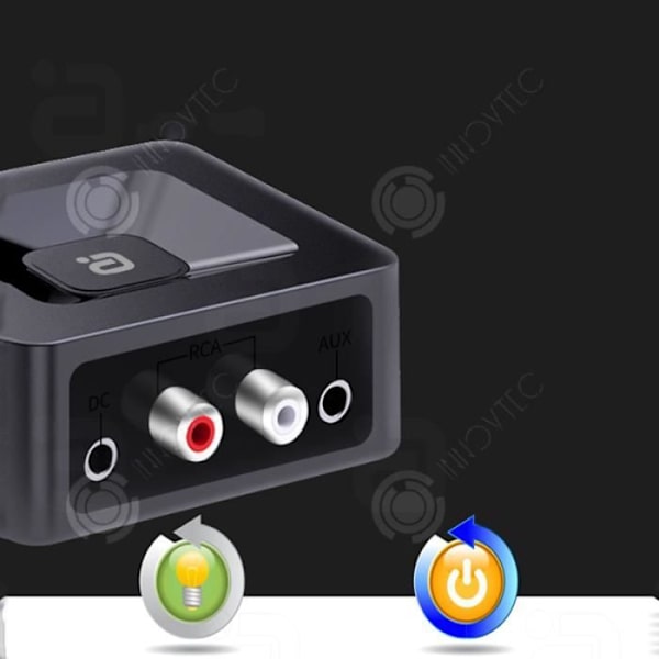 INN® Bluetooth audio receiver uafhængig forstærker trådløs højttaleradapter lotus synkroniseret 3