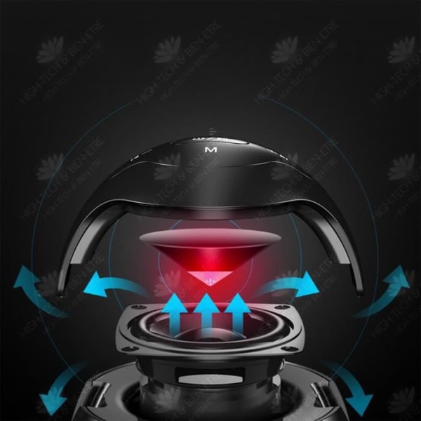 HTBE® Langattomat bluetooth-kaiuttimet, voimakkaat 3D-surround-bassokaiuttimet, pienet kannettavat ulkokaiuttimet