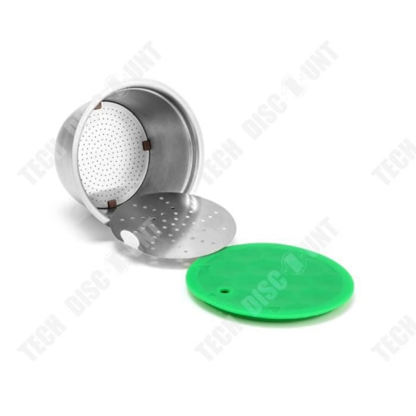 TD® Genanvendelige Kaffe Kapsler / Stål Kaffe Filtre / Sæt af 2 / DOLCE GUSTO