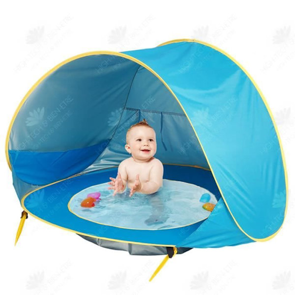 Strandtält - TECH DISCOUNT - Baby - Anti-UV UPF 50+ - Automatisk - 1 plats