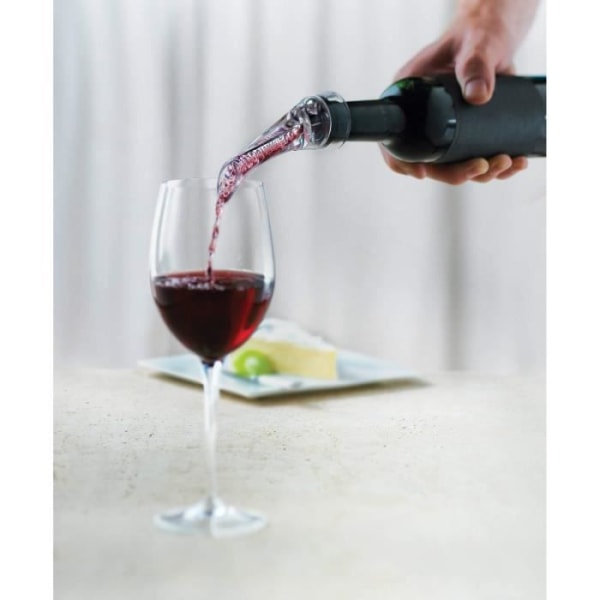 Bec Verseur Aérateur à Vin - DIERCOSY Excelvan - Transparent - Acrylique et Silicone - Aération Optimale Transparent
