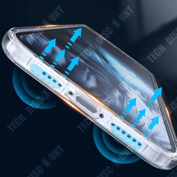 TD® iPhone 14 Pro Max telefonfodral Högnivåskydd Anti-dammfallsskydd med Airba