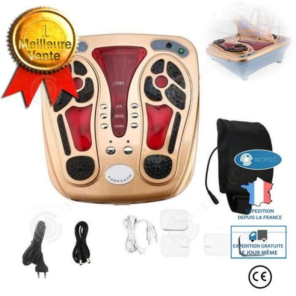 Jeg® Fodmassør fodmassageapparat infrarød lavfrekvent fodterapi instrument