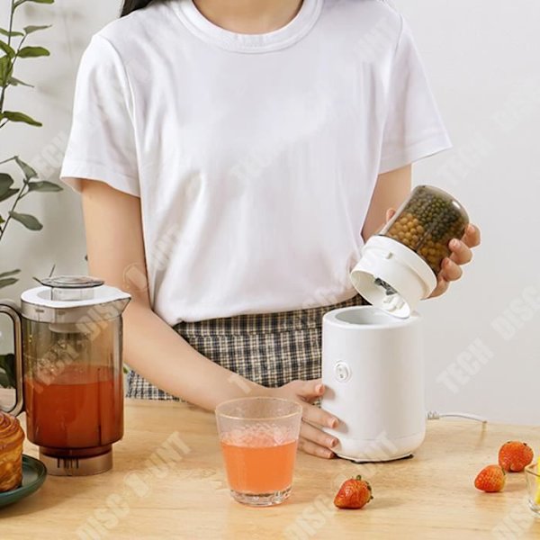 TD® Liten multifunktionell köttkvarn hushålls lågmalande sojamjölksjuicer matlagningsmaskin malkopp