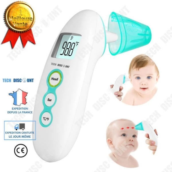 TD® termometer inuti främre baby hörsel utsida digital trådlös komfort infraröd öra och vuxen barn exakt