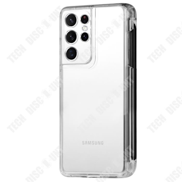 Telefonfodral - TD® - Samsung Galaxy S21 Ultra - Vattentålig - TPU - Hel skydd Transparent