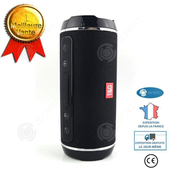 TD® Bärbar Bluetooth-högtalare Hög ljudkvalitet Mini utomhus Bluetooth-högtalare FM-radio