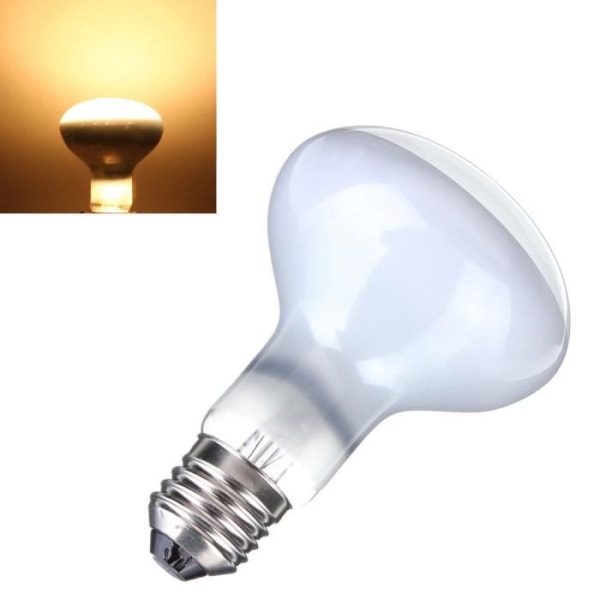 E27 100W Infrarød Varme Lampe UVA Terrarium Vivarium Reptil Varme Hvid