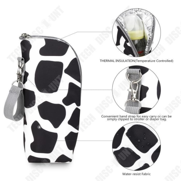 TD® Bekväm nappflaskväska med linerisolering flaskhållare används ofta i handväskor