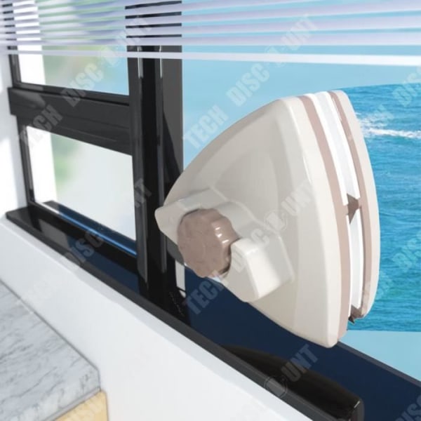 TD® Window Cleaner 10-nivås magnetisk kraft Inget dödutrymme för 10-40 mm glasfönstermagnetiska fönstertorkare