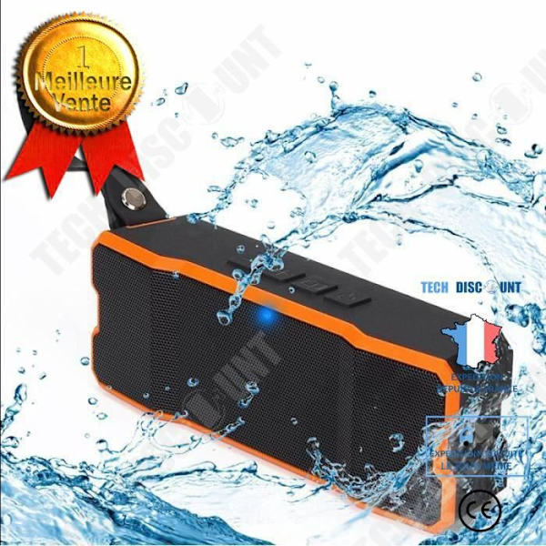 TD® vattentäta utomhushögtalare Bluetooth-kort subwoofer ljud lyssna multimedia musik hög kvalitet