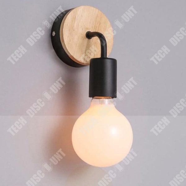 TD® Sugkopp vägglampa enkel vägglampa Amerikansk country retro restaurang bar hall gång Nordisk postmodern designstil