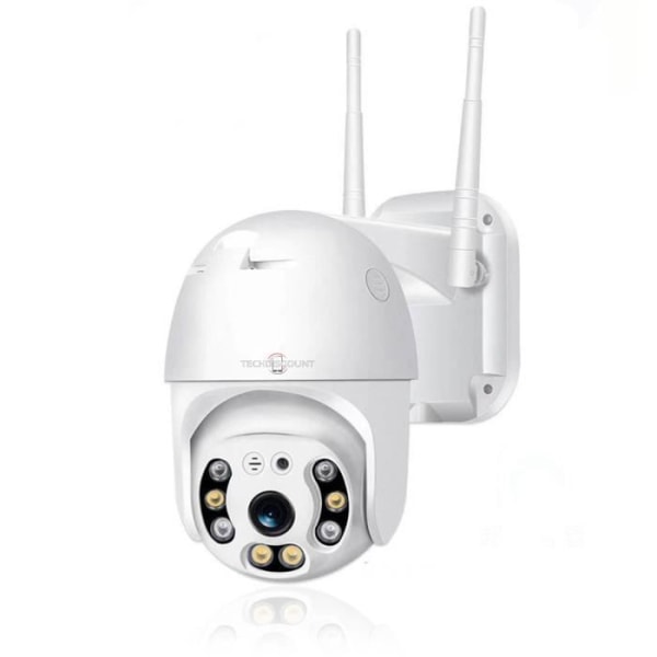 TD® Utomhus Wifi Övervakningskamera 1080P Färg IP360° Vattentät IP65 Trådlös IP Säkerhetssensor Aktivitetsvarning Night Vision