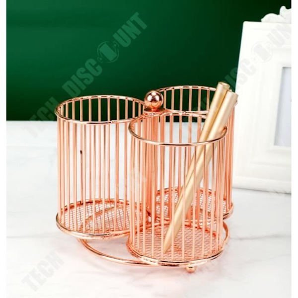 TD® Penneholder skrivebords pen opbevaringsboks enkel mode makeup pensel blyant holder pencil case studerende kontorartikler penneholder m