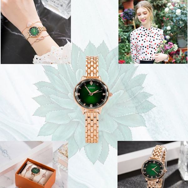 Klockarmband - TD® - Enkel - Liten urtavla - Vattentät - Presentförpackning