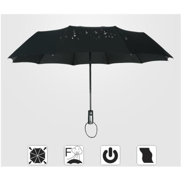 Automatiskt paraply vindtätt Anti Rollover - Vindtåligt - Automatisk öppning och stängning