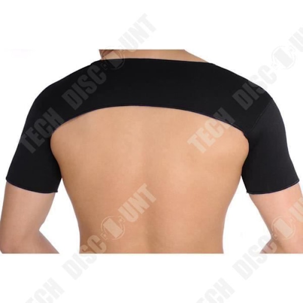TD® KW Axelskydd Dubbla Stöd Stöd Skydd Axelskydd för Sports Gym (Storlek: M)