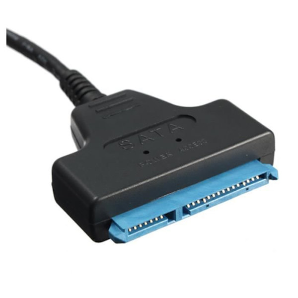 USB 3.0-adapter - Ej specificerad - 22pin SATA-kabel - 10 cm - Hot-Swapping - Plug and Play