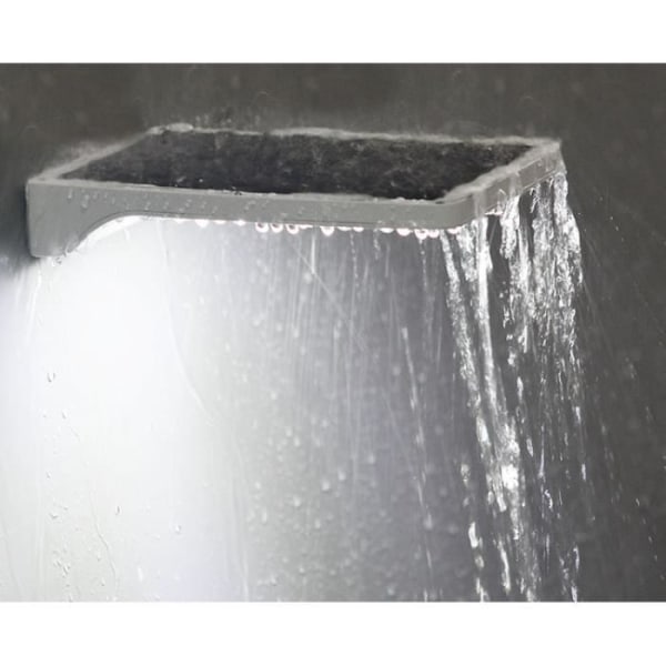 LCC® - HIGH-TECH & VELVÆRE - Solarlampe 36 LED med bevægelsessensor - Sort - Udendørs Svart
