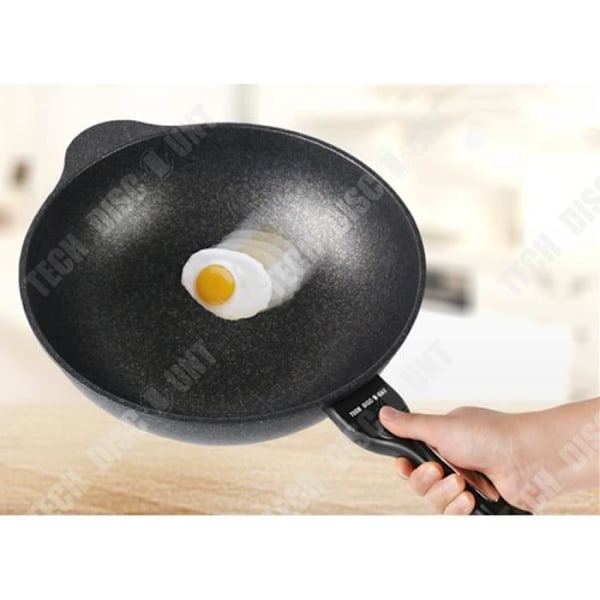 TD® wok med induktion elektrisk rustfrit stål non-stick pande med låg stor kapacitet individuel kinesisk fondue køkken gryde