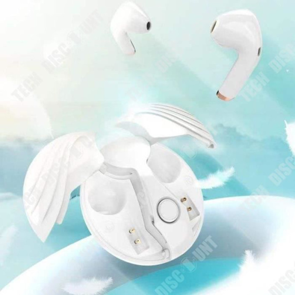 TD® Trådløse Bluetooth-headset med støjreduktion HIFI lydkvalitet lang rækkevidde In-ear transmissionsafstand 10m