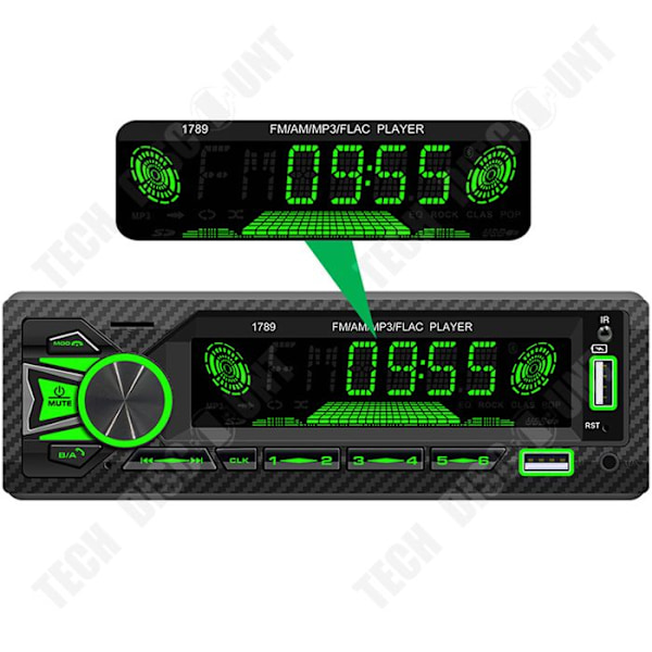 TD® Bilradio Bluetooth MP3-afspiller hukommelseskort U-disk bilradio central Bluetooth højtkvalitets lyforstærker