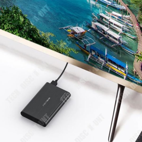 TD®-hölje Hårddisk 2.5 externa datorer USB SATA-adapterkabel kontors-USB ultratunn Mac Windows foton solid skalskydd