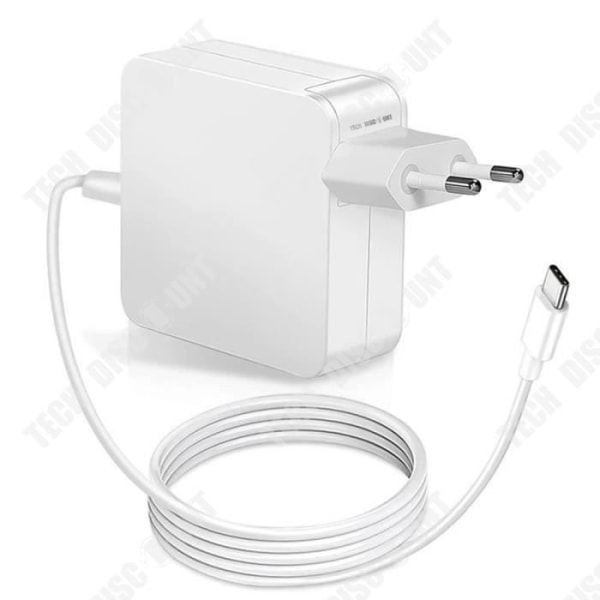 Adapter för dator - TECH DISCOUNT - 61W - Intelligent skydd - Snabbladdning