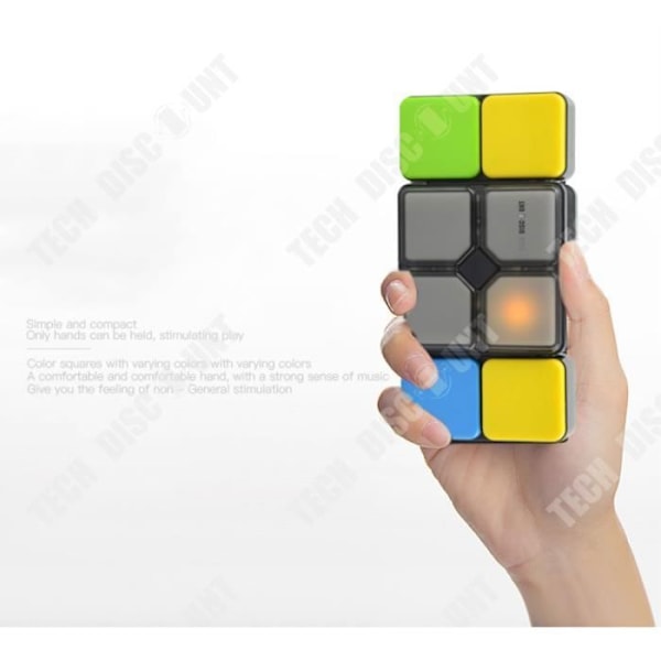 TD® elektroniskt spel kub musik leksak barn magi flickor pojkar utbildning billig utomhus utbildning självlysande pussel vuxna